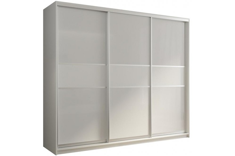 Шкаф-купе Кааппи 11 240х45 белый бриллиант