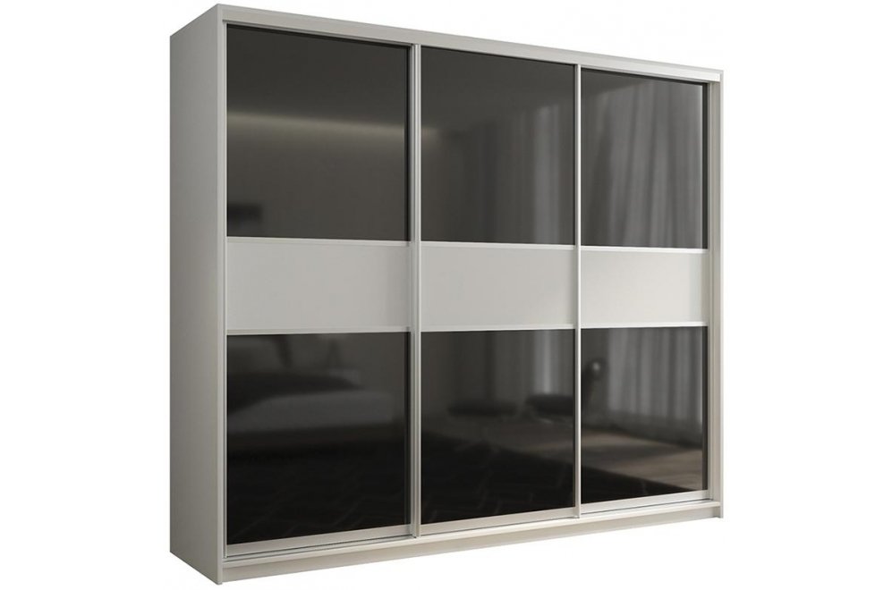 Шкаф-купе Кааппи 12 210х45 белый бриллиант