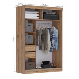 Шкаф-купе Орион 1,5 м