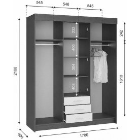 Шкаф-купе Бернард