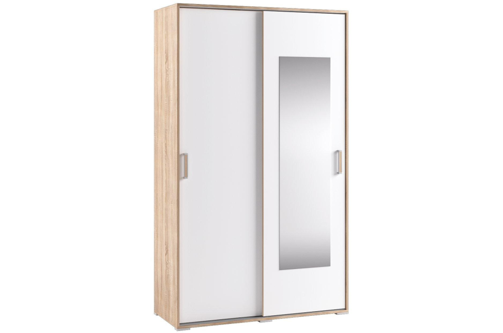 Шкаф-купе Бланка дуб сонома / белый