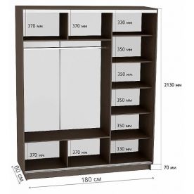 Шкаф-купе D3-02 220х60