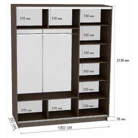 Шкаф-купе D3-03 240х60