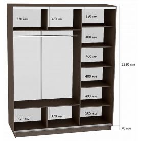 Шкаф-купе D3-05 240х60
