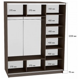 Шкаф-купе D3-08 240х60