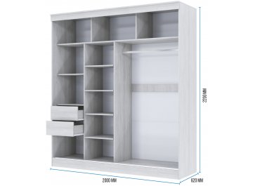 Шкаф-купе Дарина 2 м