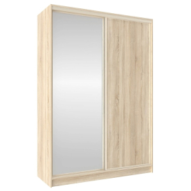 Шкаф-купе Домашний 1600 зеркало / лдсп