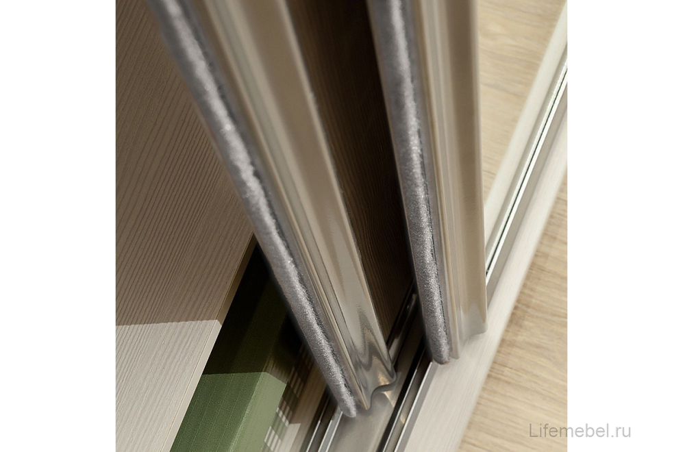 Шкаф-купе Домашний 1600 зеркало / лдсп дуб сонома