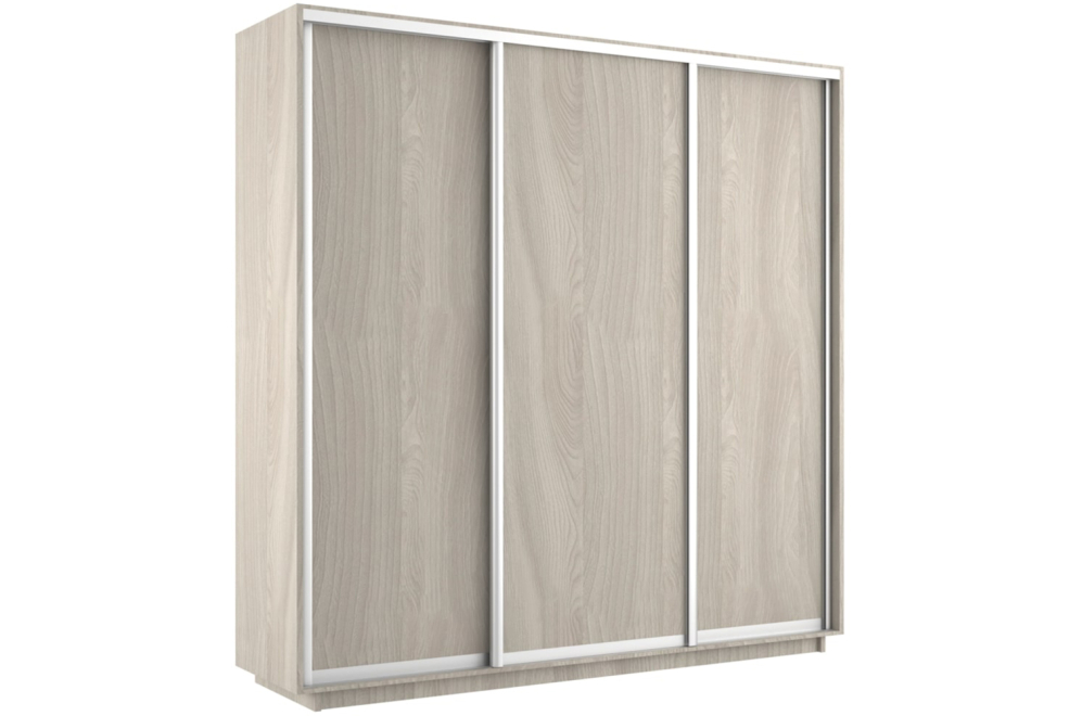 Шкаф-купе Экспресс 2400х2200х440 NEW ясень шимо светлый