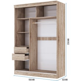 Шкаф-купе Филлиан 1,5 м