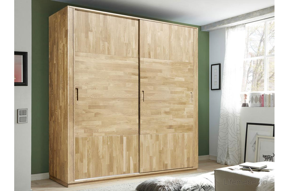Шкаф-купе Ирвинг белёный дуб