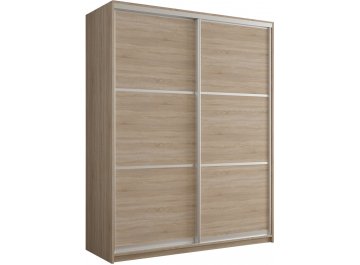 Шкаф-купе Кааппи 4 160х60 дуб сонома светлый