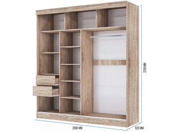 Шкаф-купе Мираж 2 м