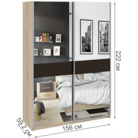 Шкаф-купе Ларго СМ-181.09.003