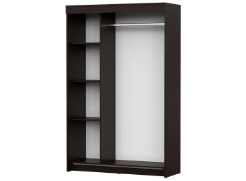 Шкаф для одежды Шейла дуб венге / ясень анкор светлый