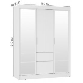 Шкаф-купе Симпл ШКК-06