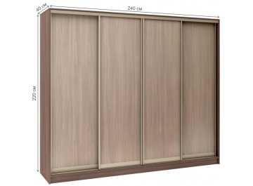 Шкаф-купе Стандарт 4 ШК.012.2400-08