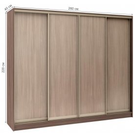 Шкаф-купе Стандарт 4 ШК.012.2600-08