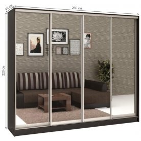 Шкаф-купе Стандарт 4 ШК.012.2600-09