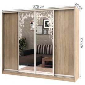 Шкаф-купе Стандарт Комбо 4.3 ШК.013.2700-08 / 18