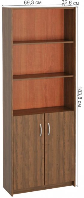 Стеллаж Милана-9 орех