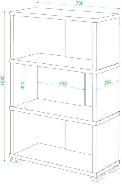 Стеллаж СБ-10/3 нельсон
