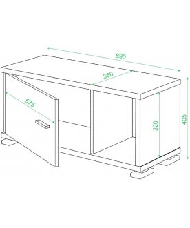 Стеллаж СБ-30.1