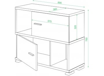 Стеллаж СБ-30.2