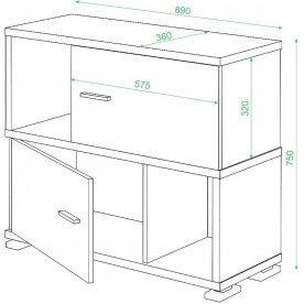Стеллаж СБ-30.2