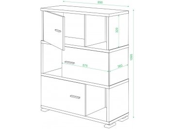 Стеллаж СБ-30.3