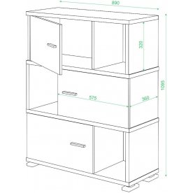 Стеллаж СБ-30.3