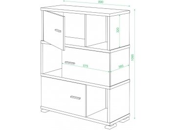 Стеллаж СБ-30.3