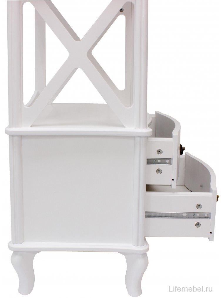 Этажерка Джульетта-3 молочный дуб