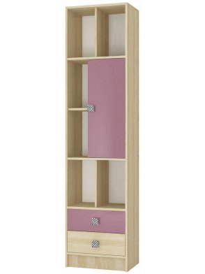 Стеллаж Колибри дуб сонома / виола