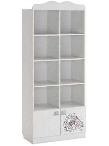 Стеллаж Фэнтези MDF-03.1747 белый рамух