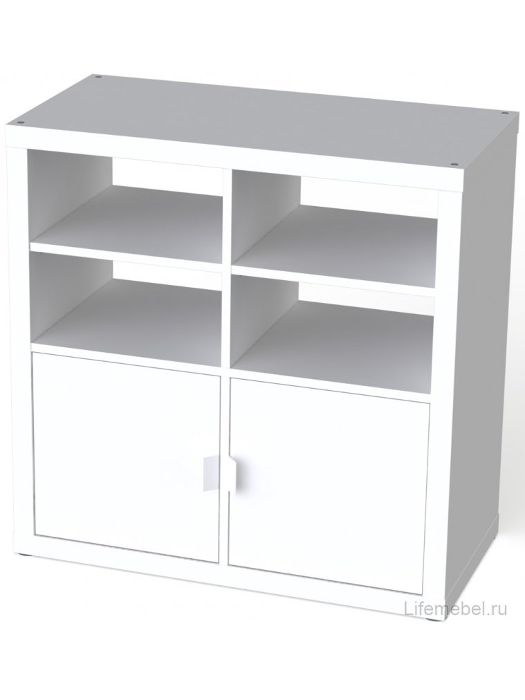 Стеллаж Фора 4 белый