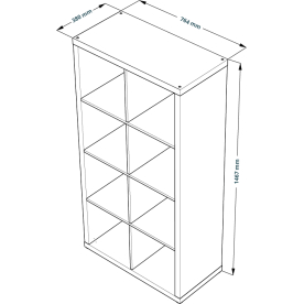 Стеллаж Фора 8