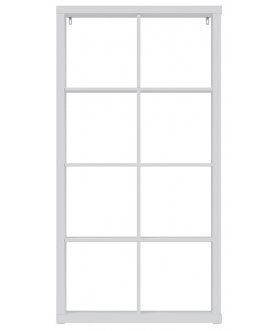 Офисный стеллаж Фора 8 белый