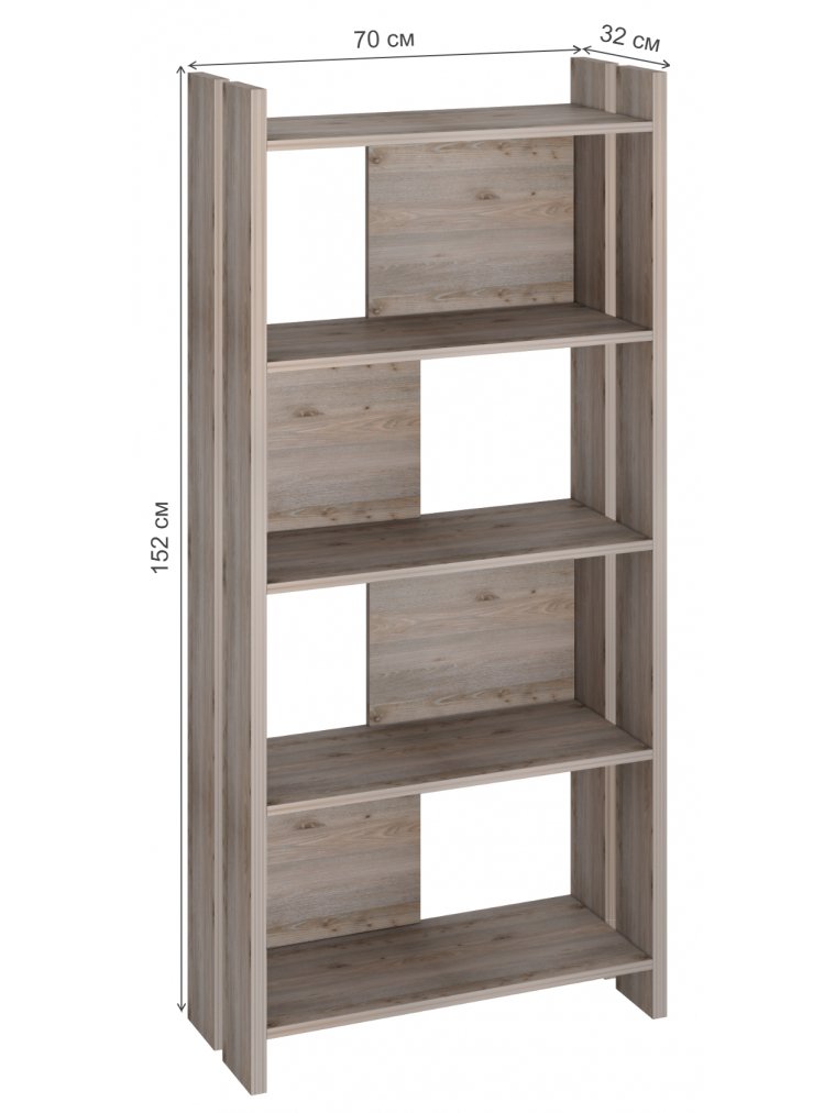 Стеллаж 152 см нельсон