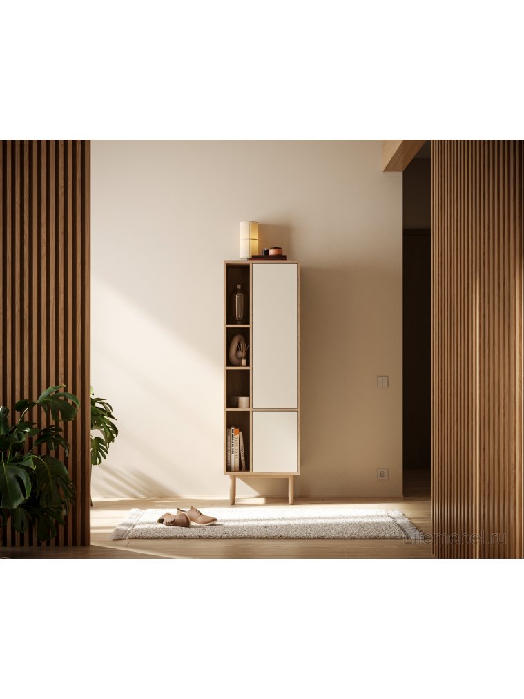 Стеллаж Алиса (Alice) ALC12 Бежевый