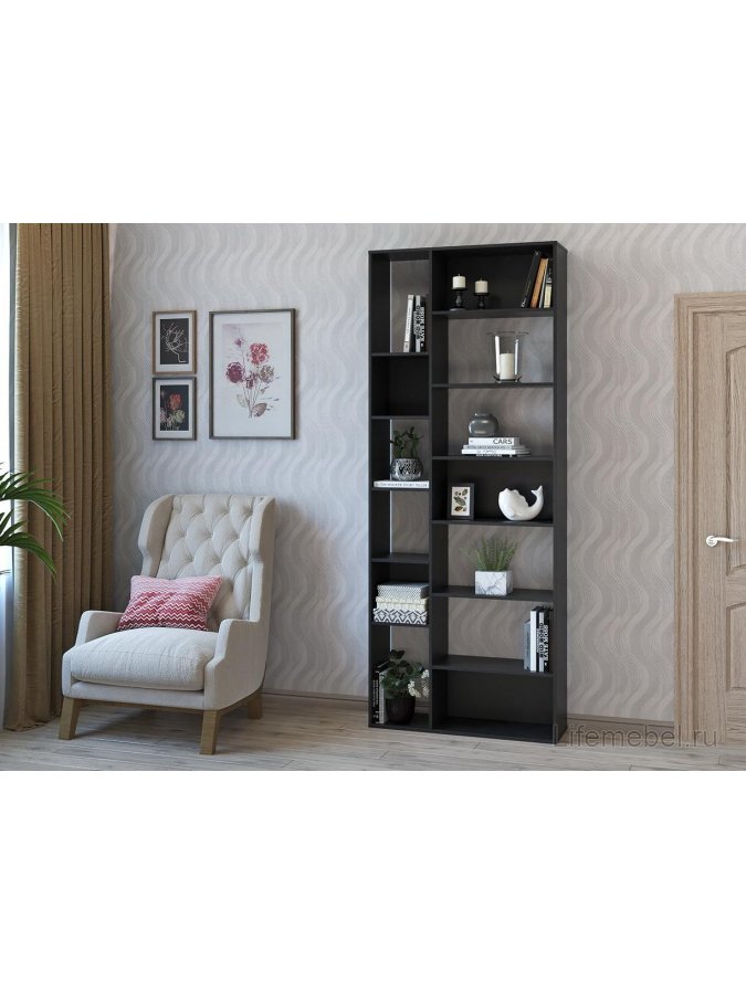 Стеллаж Алстар-12 МХ черный