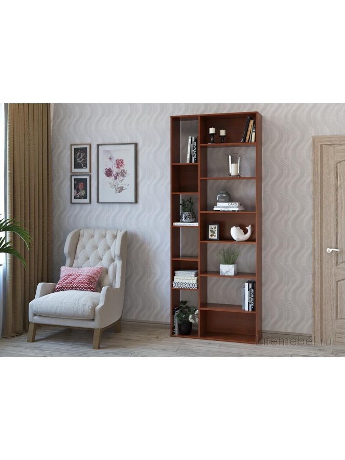 Стеллаж Алстар-12 МХ вишня