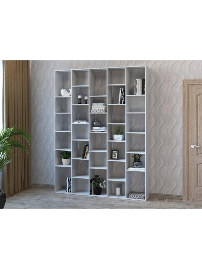 Стеллаж Алстар-15 белый