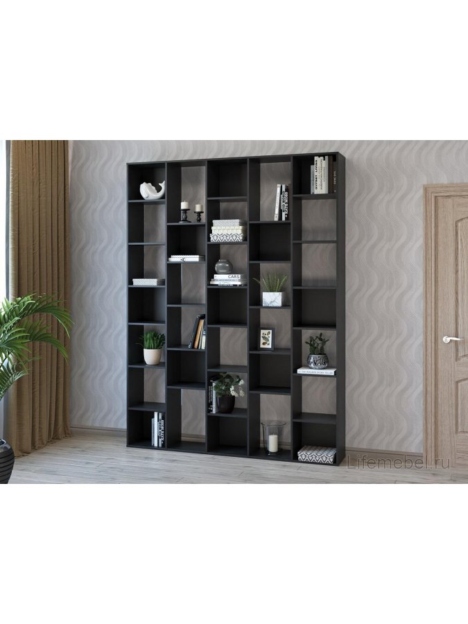 Стеллаж Алстар-15 МХ черный