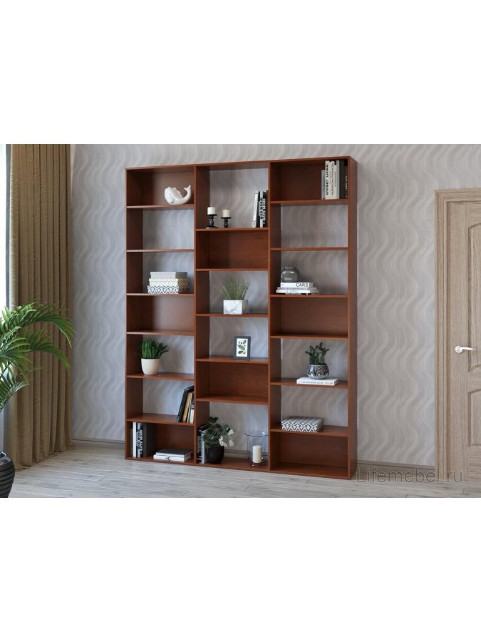 Стеллаж Алстар-16 МХ вишня