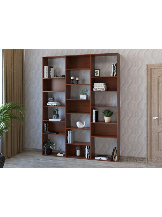 Стеллаж Алстар-16 вишня