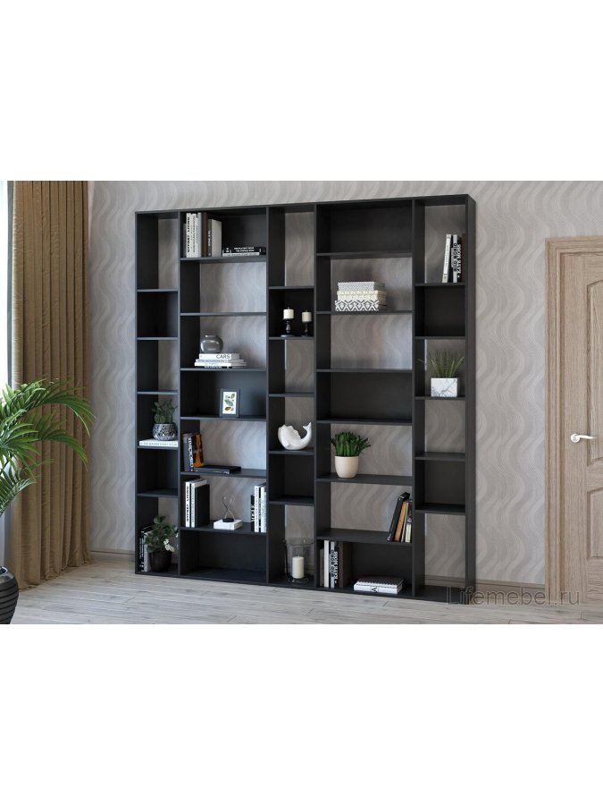 Стеллаж Алстар-17 черный