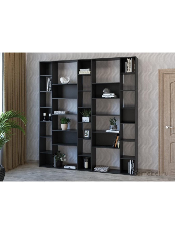 Стеллаж Алстар-17 МХ черный