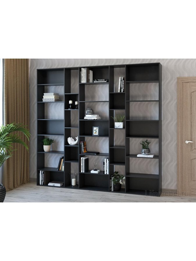 Стеллаж Алстар-18 МХ черный