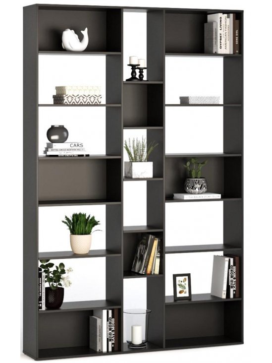 Стеллаж Алстар-24 МХ черный